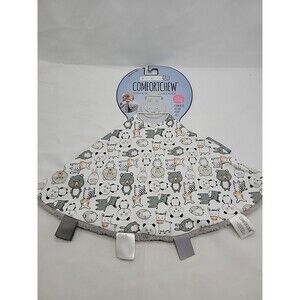 Cheeky Chompers Comfortchew  Baby Lovey With Silicone Teether & Sensory Tags New